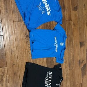 Nike Blue Detroit Lions T-Shirt